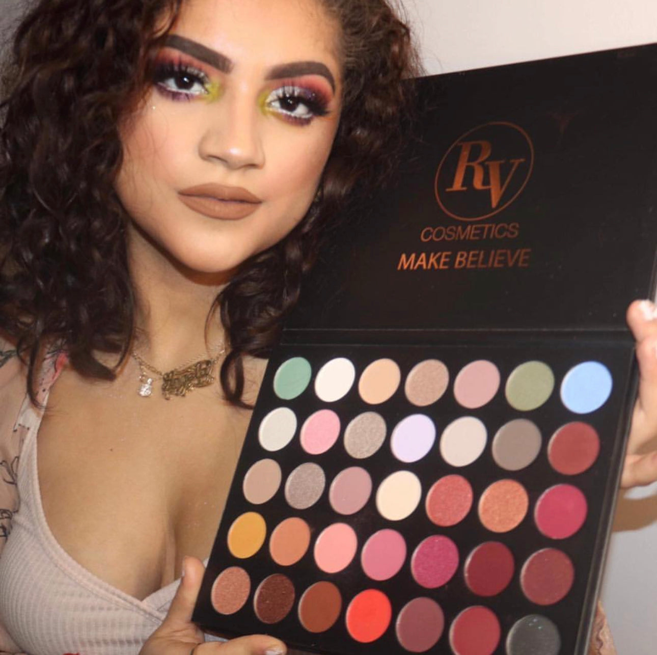 Trio of 35-Shade Eyeshadow Palettes